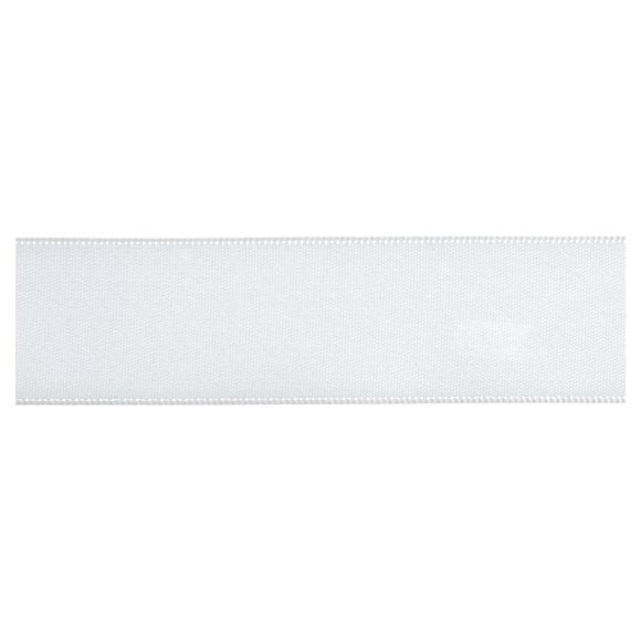 White deals satin ribbon