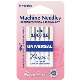 Hemline 100.100 Universal Heavy Sewing Machine Needles