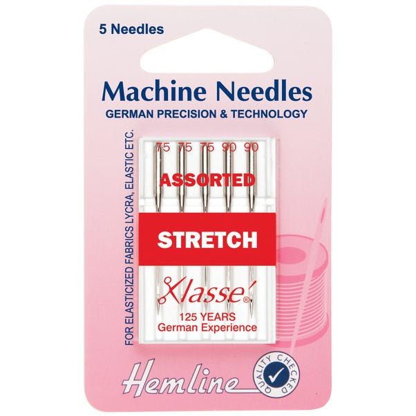 Hemline H102.99 Stretch Assist Sewing Machine Needles image 1 of 1