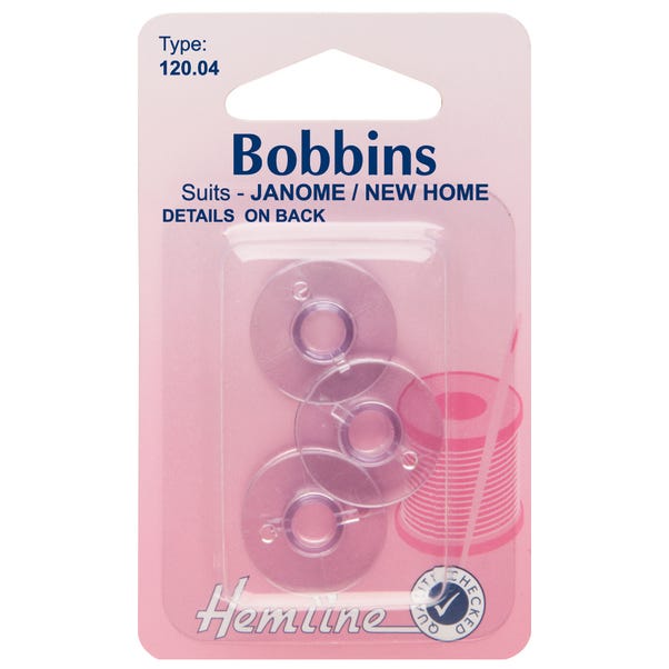 Hemline Clear Janome New Home Bobbins image 1 of 1