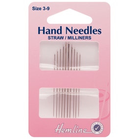 Hemline Straw Milliners Hand Needles