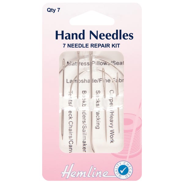 Hemline Needle Repair Kit Silver