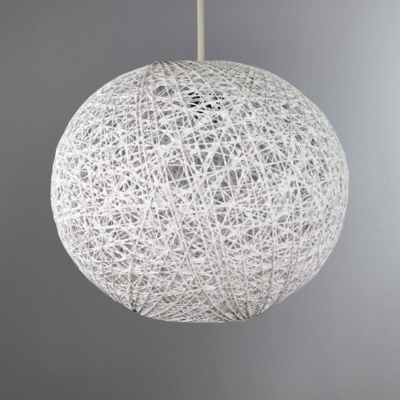 Dunelm white store light shade