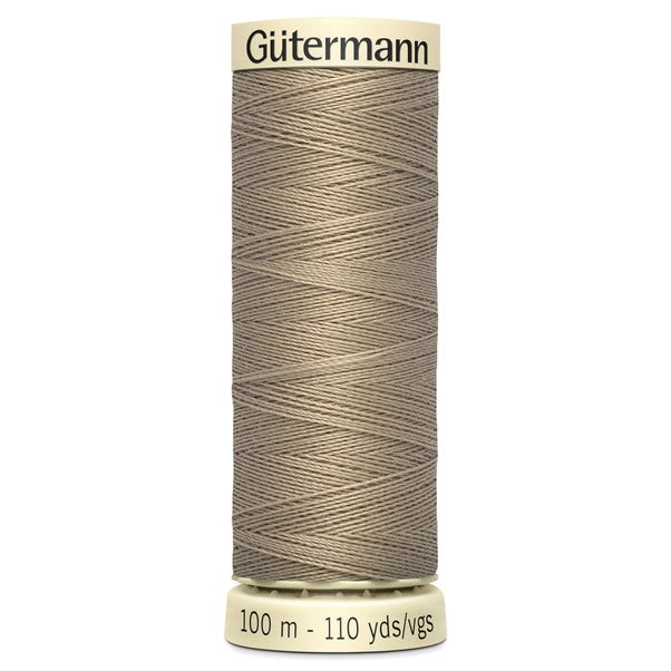 Gutermann Sew All Thread 100m Beige (263) image 1 of 2
