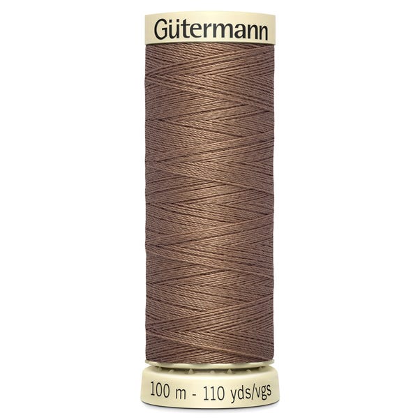 Gutermann Sew All Thread 100m Light Brown (454) image 1 of 2