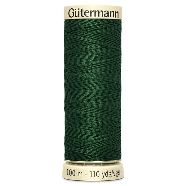 Gutermann Sew All Thread 100m Green (456) Green undefined