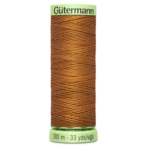 Gutermann Top Stitch Thread 30m Brown (448) image 1 of 2