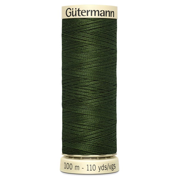Gutermann Sew All Thread 100m Bottle Green (597) image 1 of 2