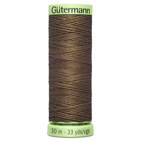 Gutermann Top Stitch Thread 30m Brown (815) image 1 of 2