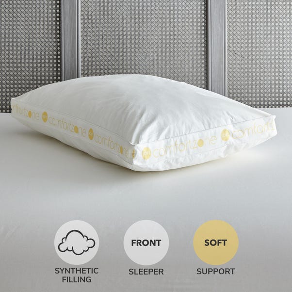 Comfortzone Hollowfibre Soft-Support Walled Pillow