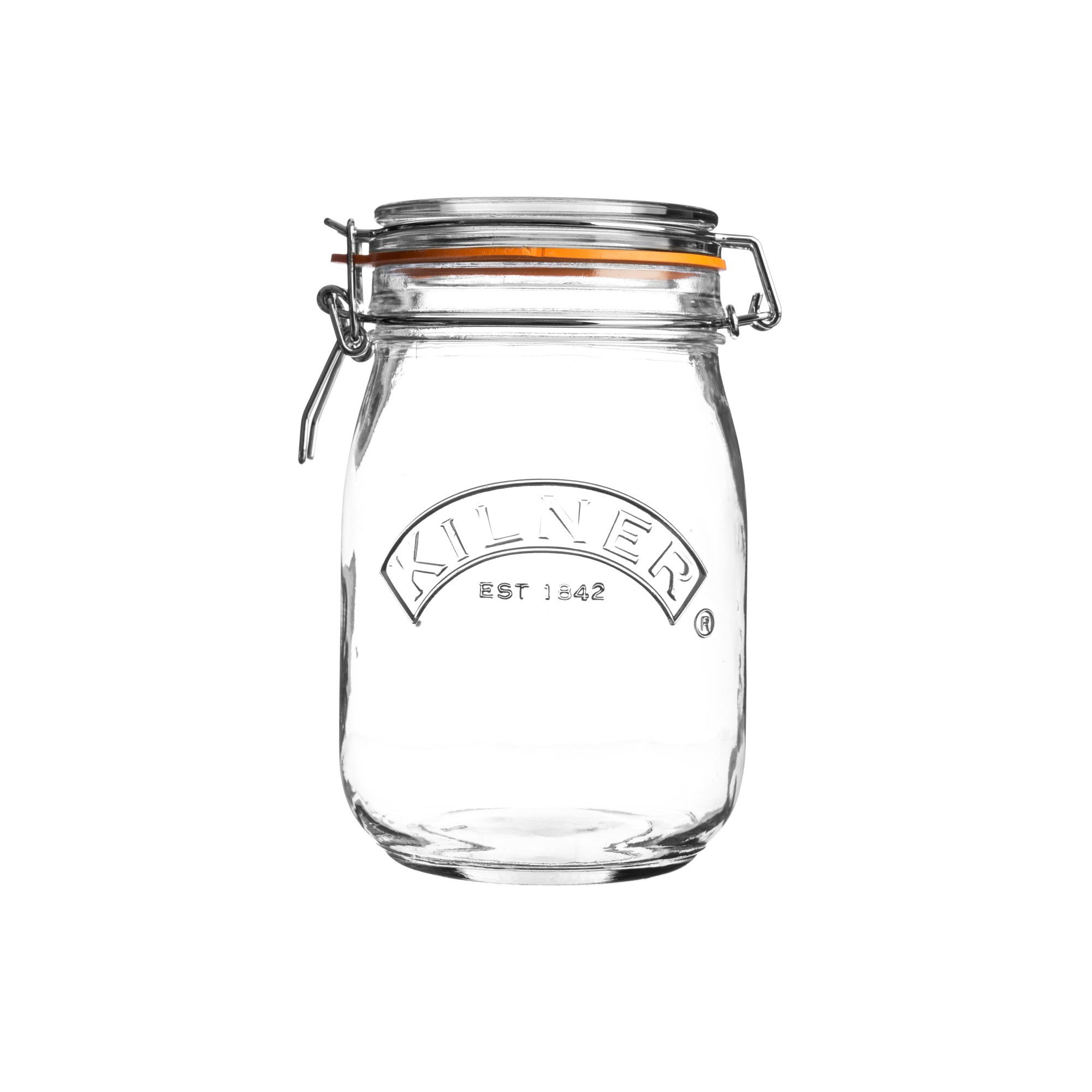 Kilner 1 Litre Round Clip Top Preserve Jar