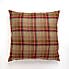 Tweed Woven Cushion Red undefined