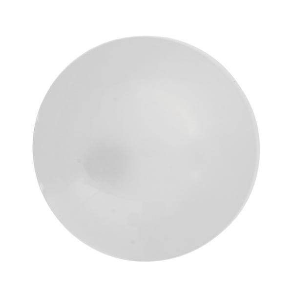 Round Domed White Button 10mm Pack of 7 image 1 of 1