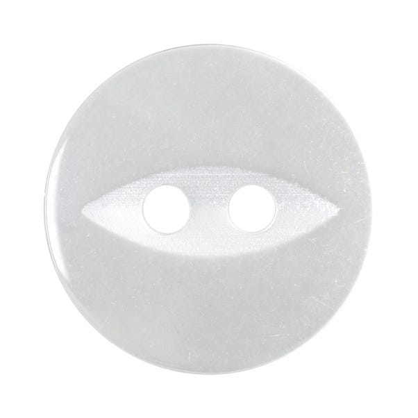 Round Fish Eye Buttons 13.75mm Pack of 8 image 1 of 1