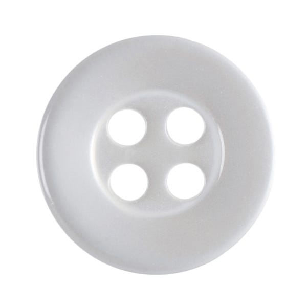 Pack of Thirteen Large White Buttons image 1 of 2