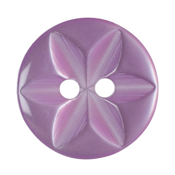 Pack of Six Lilac Buttons image 1 of 1