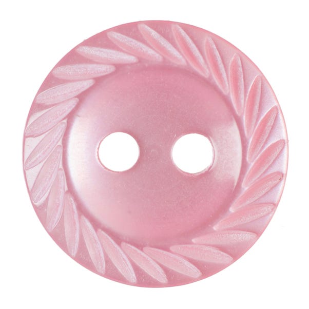 Twisted Edge Round Buttons 13.75mm Pack of 11 image 1 of 1