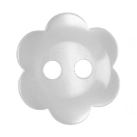 Flower Buttons 11.25mm Pack of 17