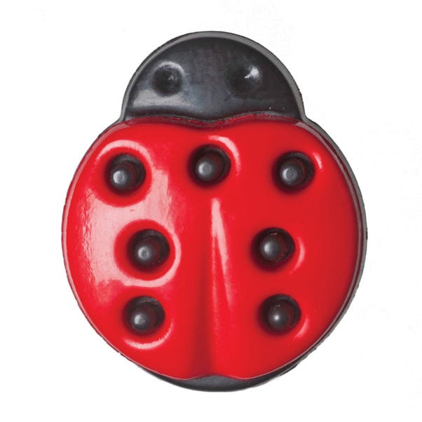 Ladybird Buttons Pack of 4 image 1 of 1