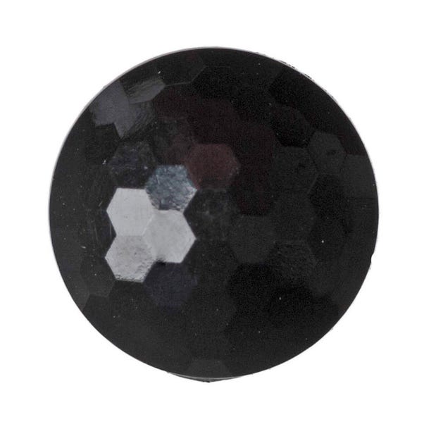 Round Domed Faceted Buttons 11.25mm Pack of 11 image 1 of 1