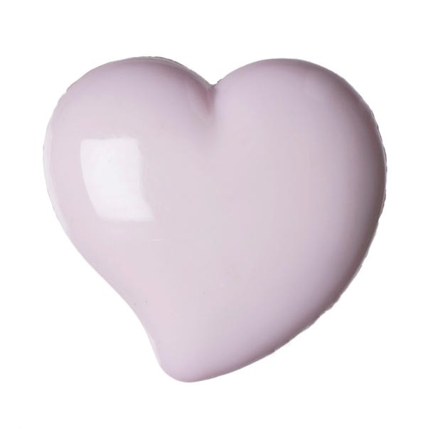 Rounded Heart Buttons 8mm Pack of 7 image 1 of 1