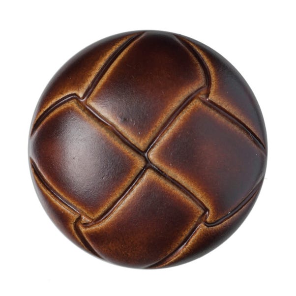 Pack of Two Brown Buttons