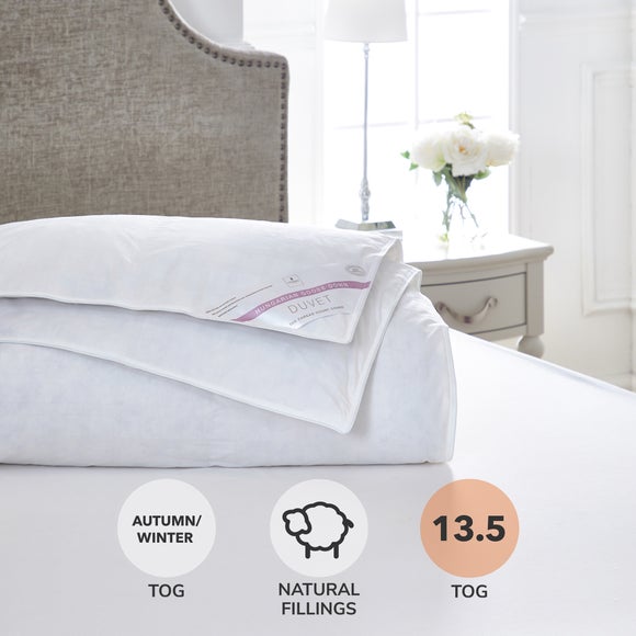 Dunelm duck feather and down duvet best sale