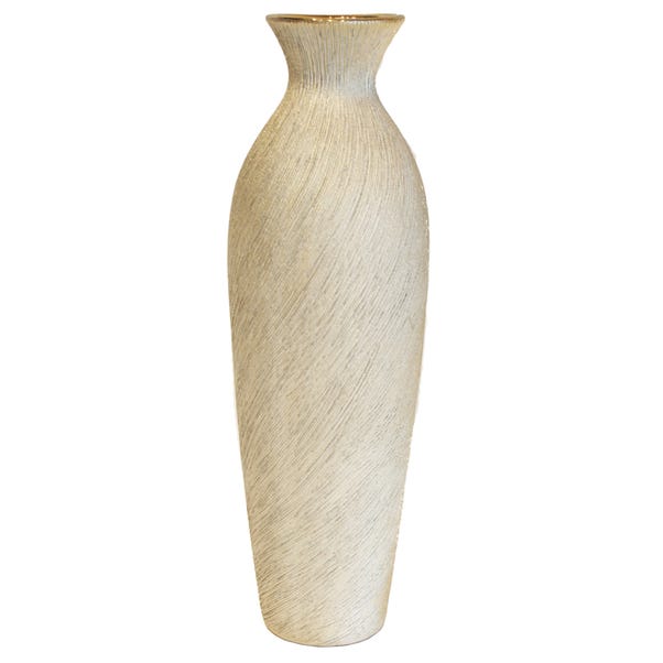 Classic Elegance Waister Vase Champagne (Natural)