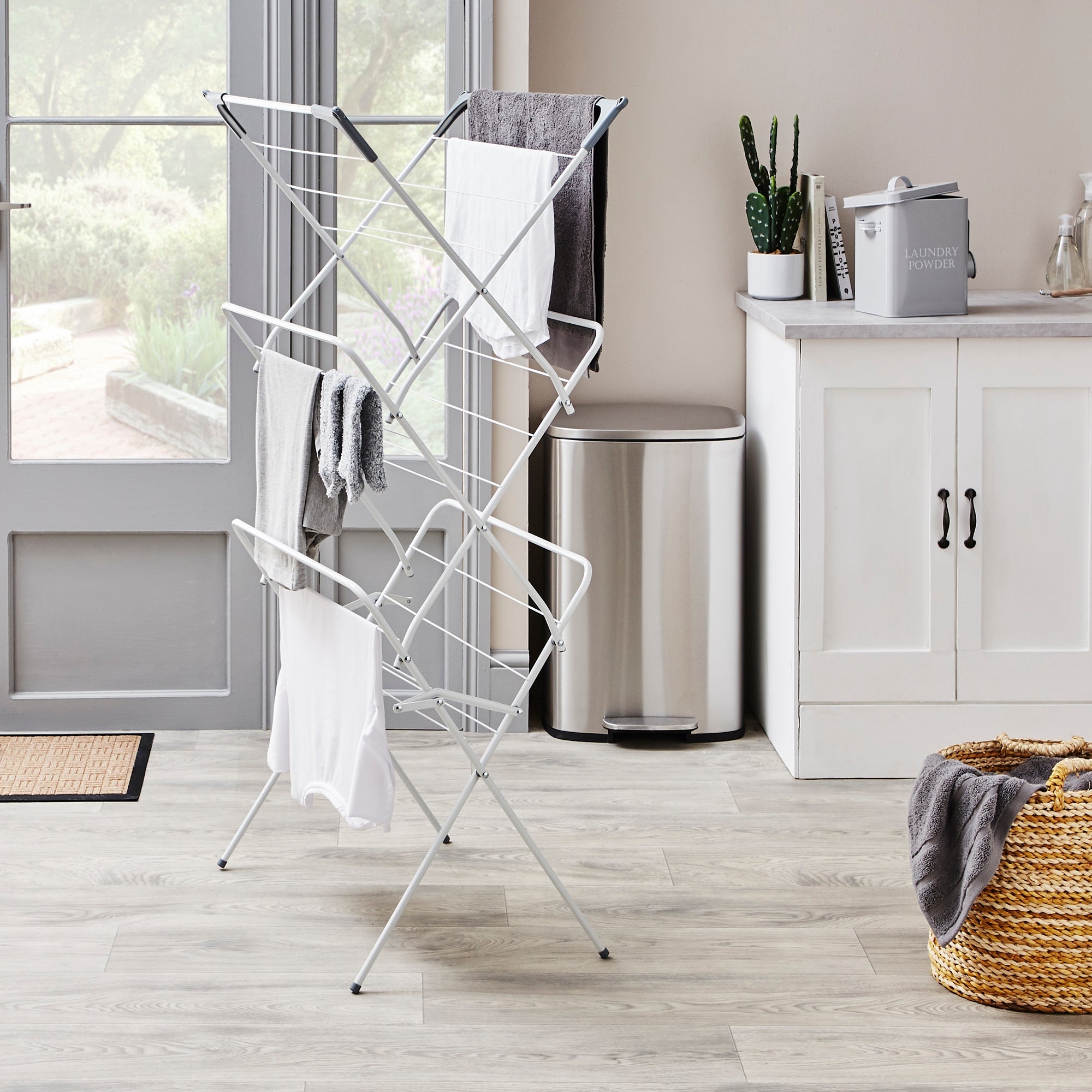 White Deluxe 3 Tier Airer