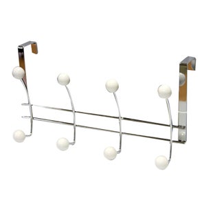 Bathroom Basics White Over Door Hook