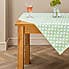 Dotty Rectangle PVC Tablecloth Sage (Green) undefined