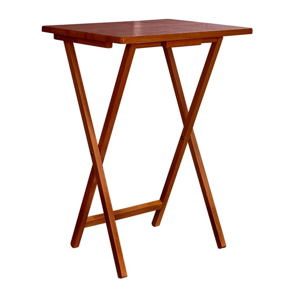 Small wooden deals table folding