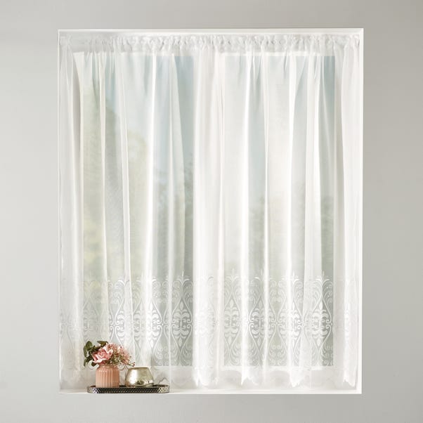 By the Metre Jubilee Net Slot Top Curtain Fabric image 1 of 5