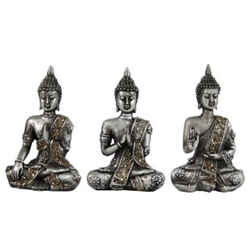 Set of 3 Buddhas