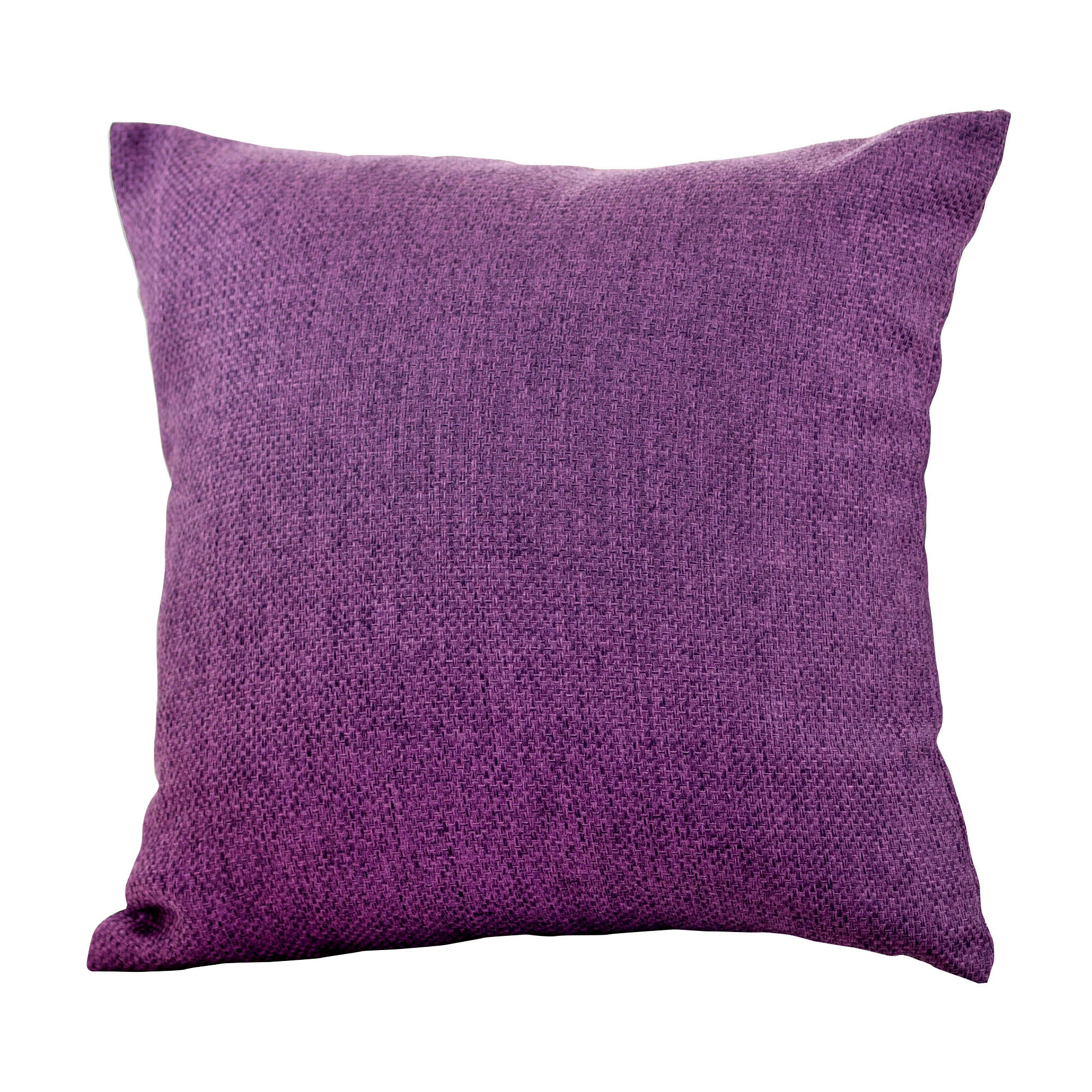 Click to view product details and reviews for Barkweave Square Cushion Aubergine Purple.