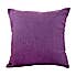 Barkweave Square Cushion Aubergine (Purple) undefined