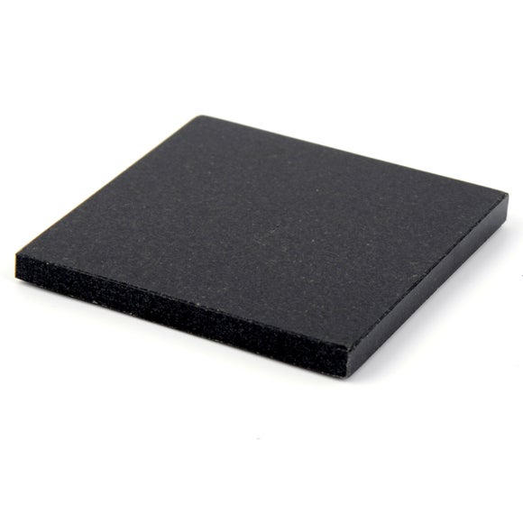 Set of 4 Black Granite Coasters