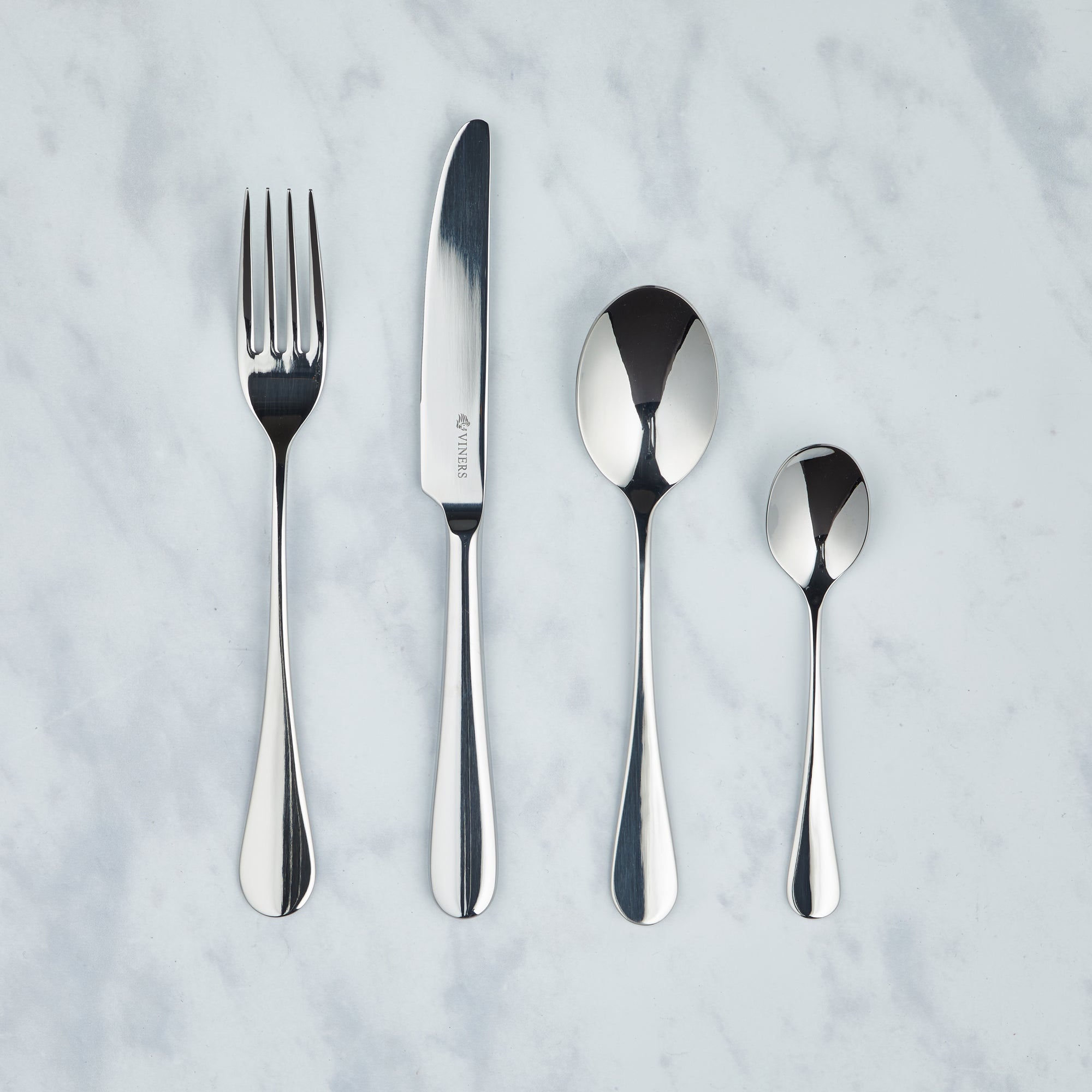 Image of Viners Select 16 Piece Cutlery Set Silver