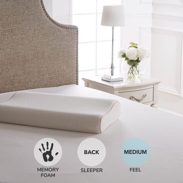 Dorma TENCEL™ Blend Memory Foam Contour Pillow image 1 of 7