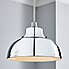 Galley Chrome Easy Fit Pendant Silver