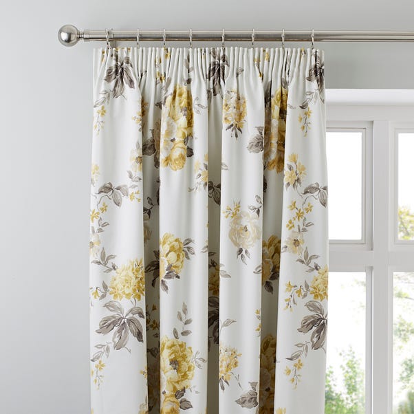 images Grey And Lemon Curtains dunelm