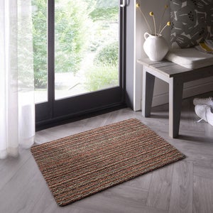 Marvel Striped Washable Cotton Doormat
