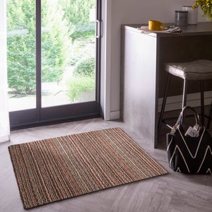 Marvel Striped Washable Cotton Utility Mat