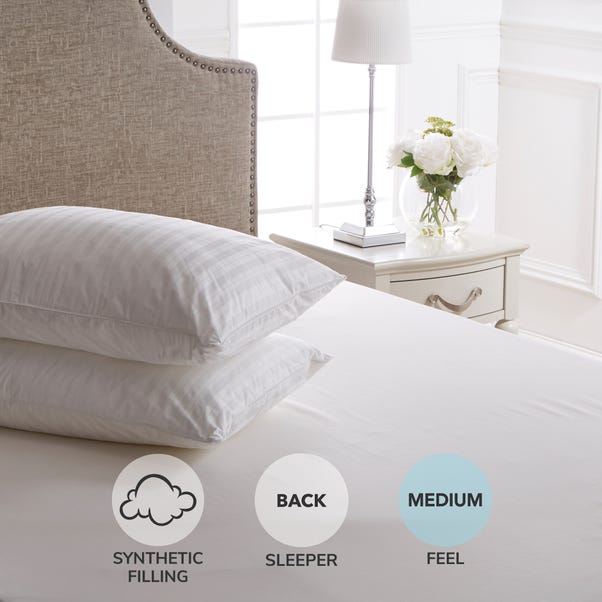 Dorma Supreme Fill Medium-Support Pillow Pair