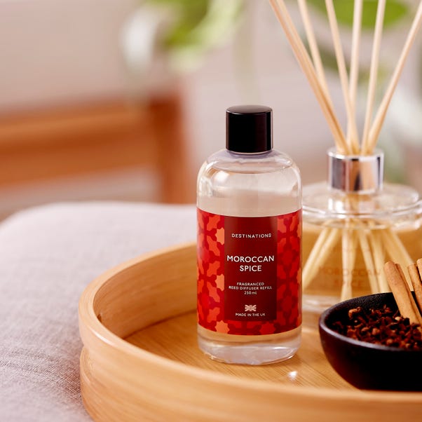 Moroccan Spice 250ml Reed Diffuser Refill Red