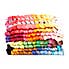 Pack of 100 Embroidery Skeins MultiColoured