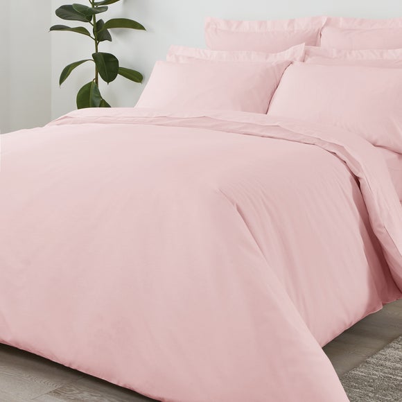 Non Iron Plain Dye Duvet Cover Dunelm