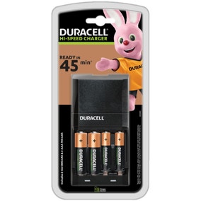 Duracell Charger & 2 AA Batteries