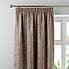 Chenille Taupe Pencil Pleat Curtains  undefined