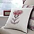 Balmoral Red Thistle Cushion Red